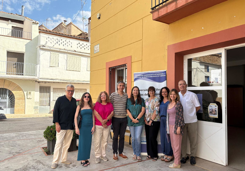 Celebración de la universitat d'estiu en Aras de los Olmos.